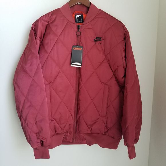 SOLD! NIKE Air Satin Fill Bomber Jacket NWT - Picture 5 of 12